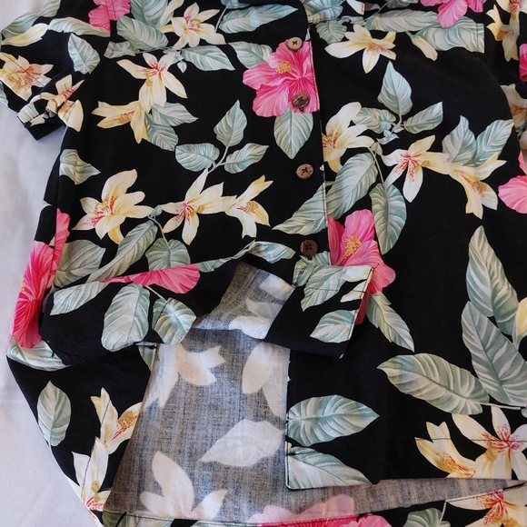 LA CABAÑA VINTAGE 90'S Y2K 2 PIECE FAUX WRAP SUMMER SHIFT DRESS WITH SHIRT - Picture 12 of 16